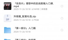 花了1个月时间熬夜整理的【达芬奇2025 B站同步含素材】